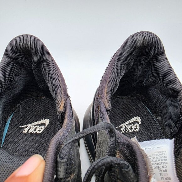 Nike Air Max 270 G Spikeless Golf Shoes Mens 10 Black Lightweight Athletic